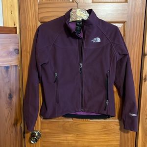 The North Face Windwall Small Purple Full Zip Fleece Jacket